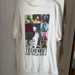 Taylor Swift The Eras Tour White T-Shirt